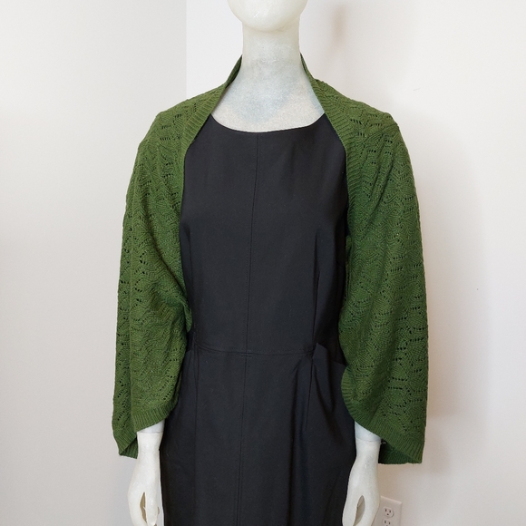 3 way convertible scarf/wrap/poncho, OS, Shopintution by Jaye Hersch - Picture 3 of 5